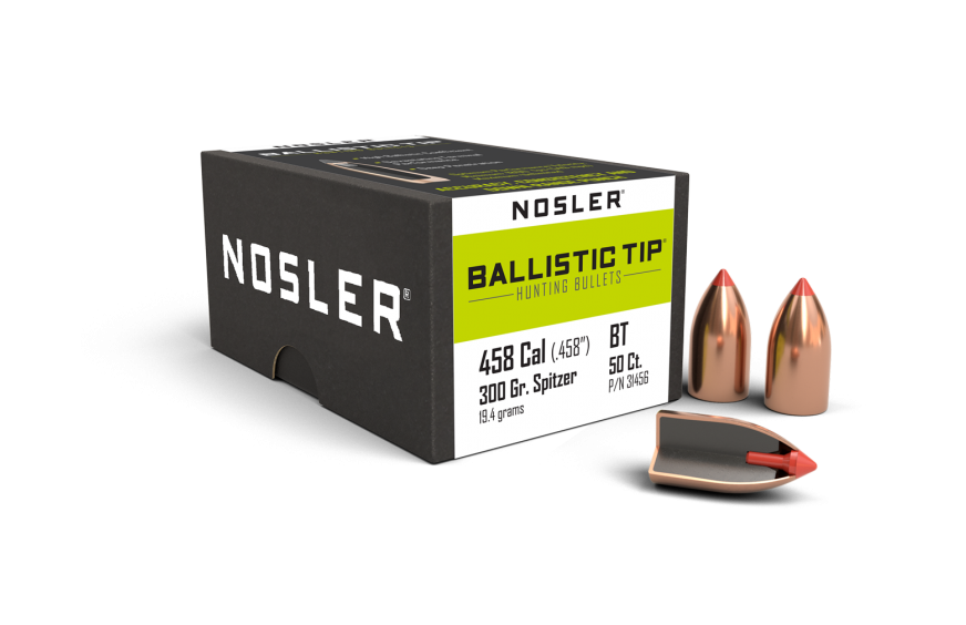 Nosler 458 Cal .458 300gr Ballistic Tip (50ct)