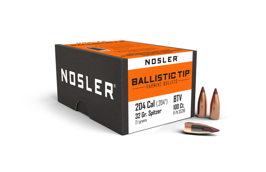 Nosler 20 Cal .204 32gr  Ballistic Tip (100ct)