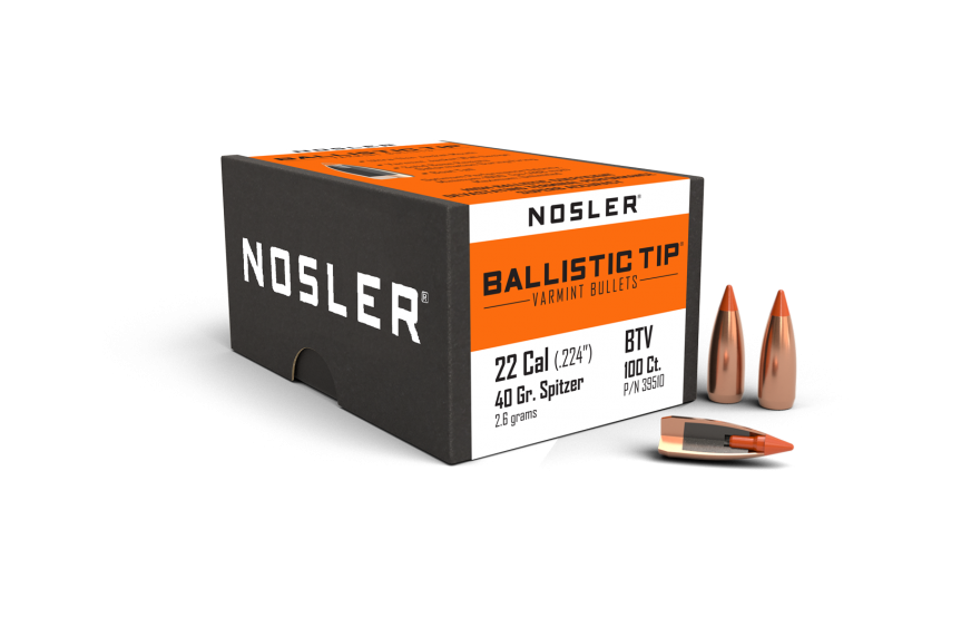 Nosler 22 Cal .224 40gr Ballistic Tip (100ct)