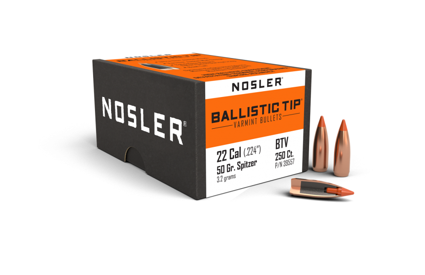 Nosler 22 Cal .224 50gr Ballistic Tip (250ct)