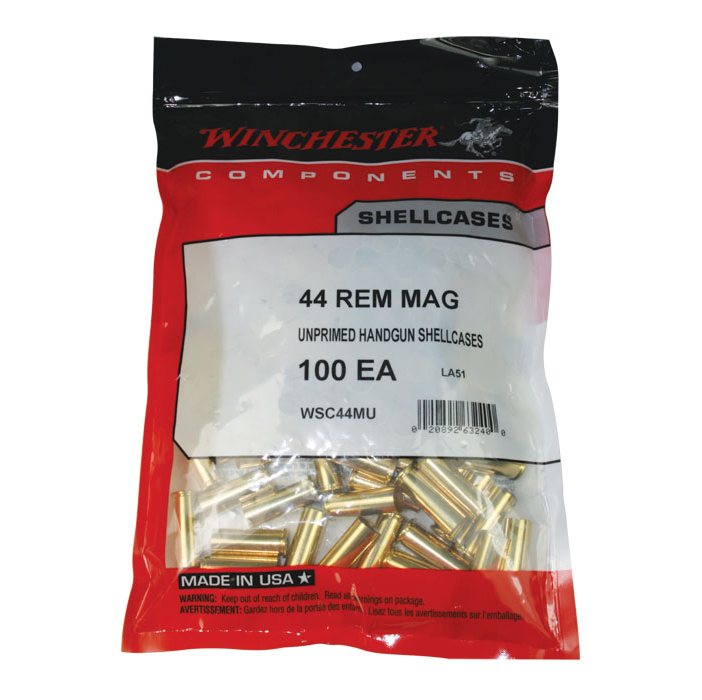 Winchester 44 Rem Mag Brass (100 ct)