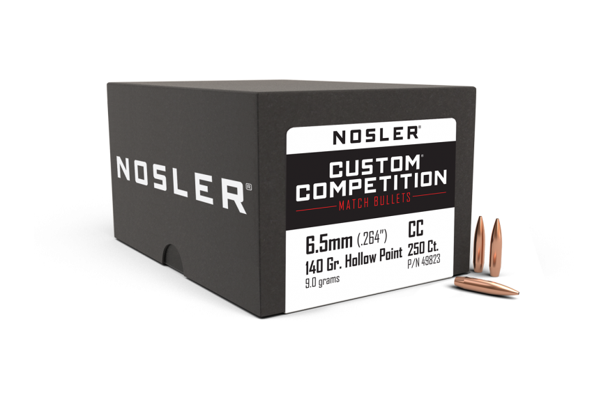 Nosler 6.5mm .264 140gr HPBT (250ct)