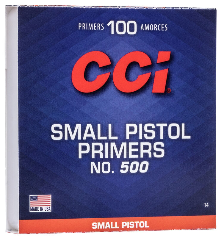 CCI 500 Small Pistol (1000ct)