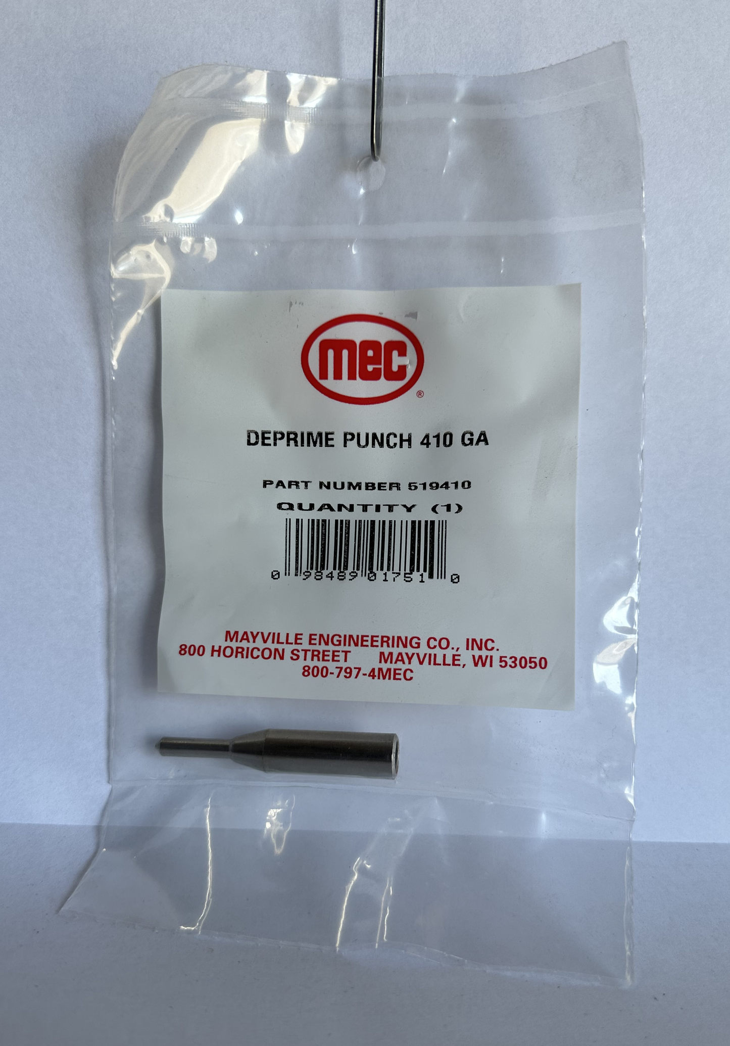 MEC Deprime Punch 410