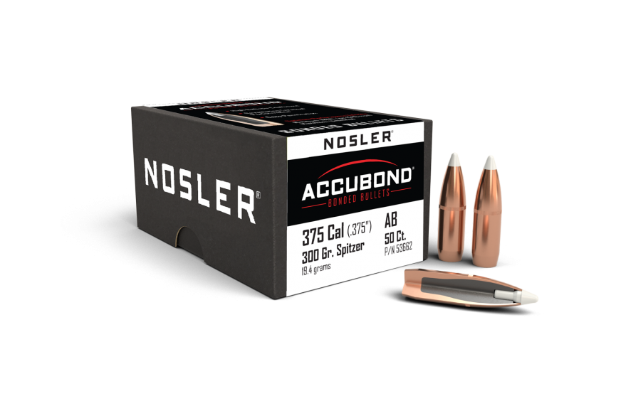 Nosler 375 Cal .375 300gr Accubond (50ct)