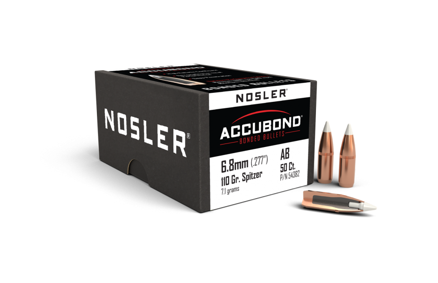 Nosler 270 Cal/ 6.8mm .277 110gr Accubond (50ct)