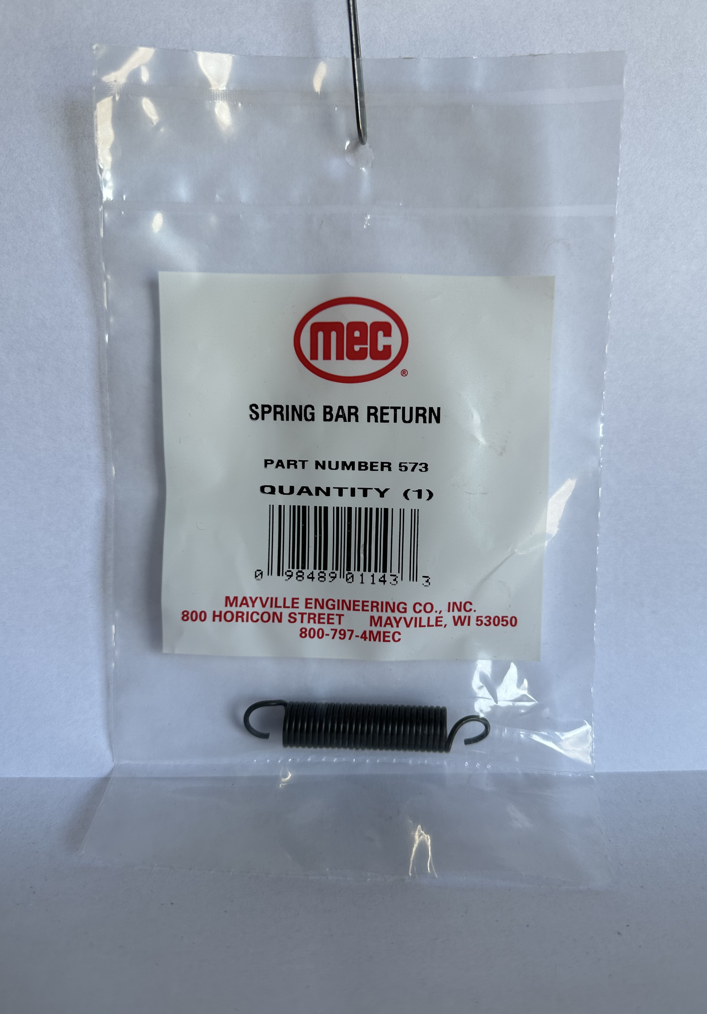 MEC Spring Bar Return
