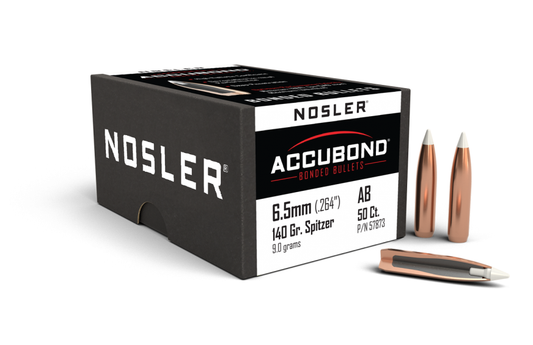 Nosler 6.5mm .264 140gr Accubond (50ct)
