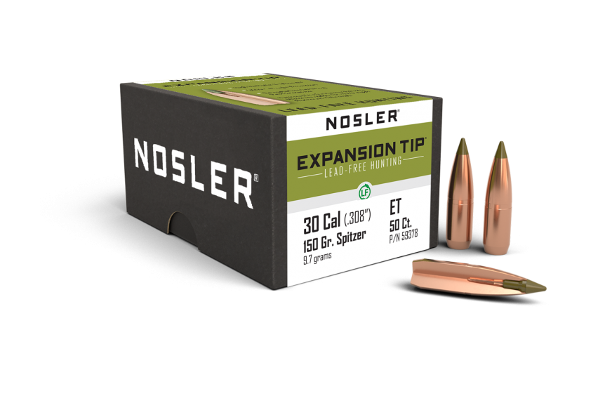 Nosler 30 Cal .308 150gr E-Tip (50ct)