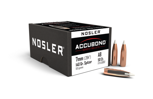 Nosler 7mm .284 140gr Accubond (50ct)