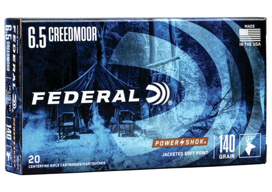 Federal 6.5 Creedmoor 140gr Power Shok SP (20ct)