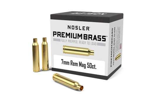 Nosler Custom Brass 7mm Rem Mag (50 ct.)