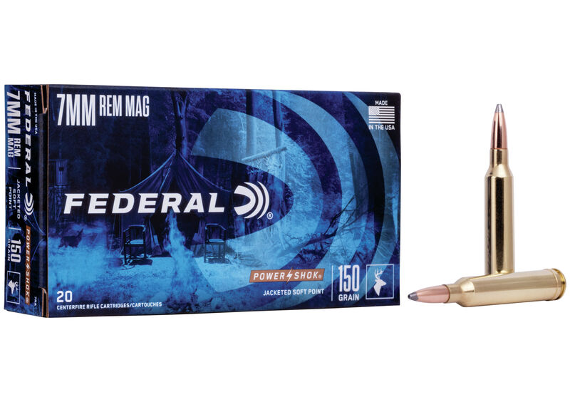 Federal 7mm Rem. Mag 150gr Power Shok SP (20ct)