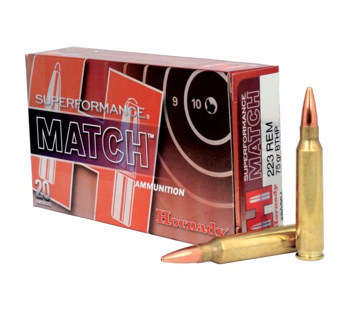 Hornady 223 Rem 75gr BTHP SPF (20ct)