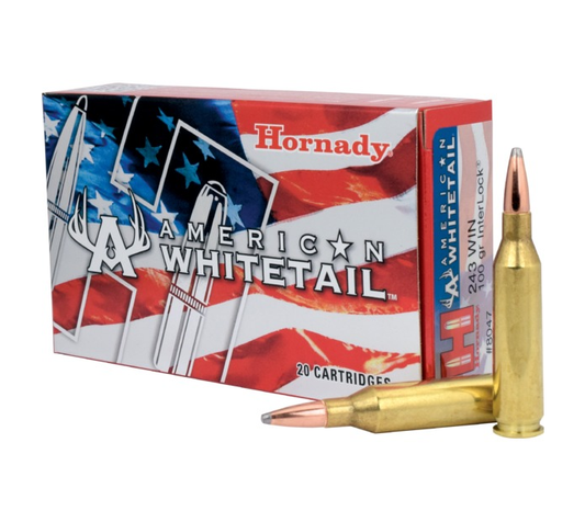 Hornady American Whitetail 243 Win 100 gr. (20ct)
