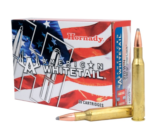 Hornady American Whitetail 270 Win 130gr (20ct)