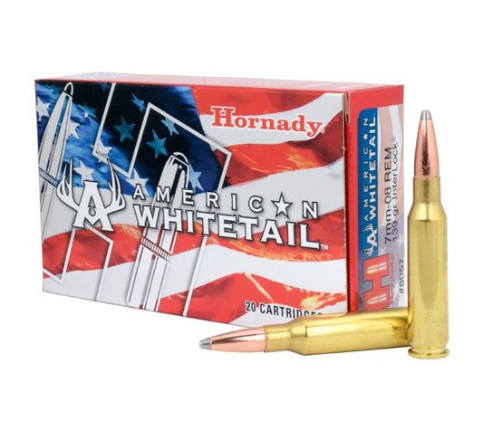 Hornady American Whitetail 7mm-08 Rem 139gr (20ct)