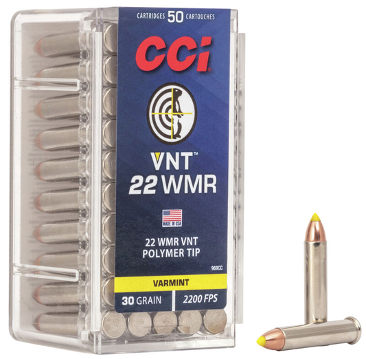 CCI 22 WMR 30gr VNT (50ct)