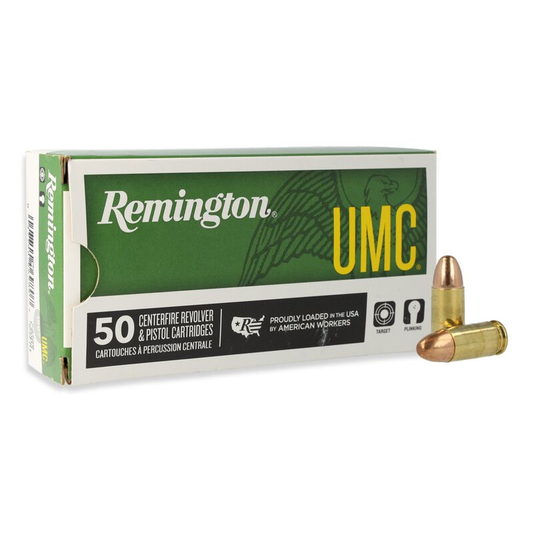 Remington 9mm 115gr FMJ (50ct)