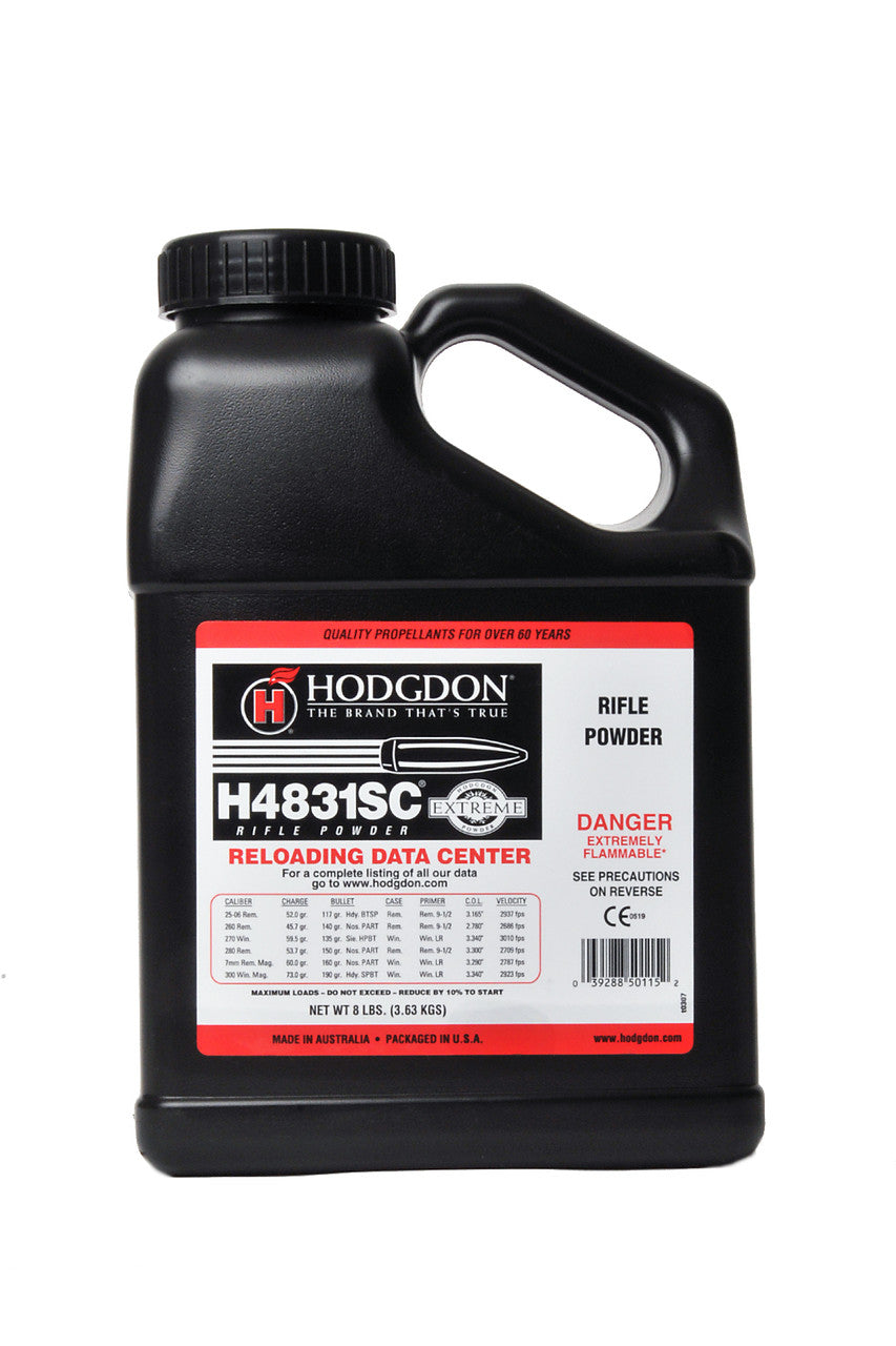 Hodgdon H4831 Short Cut - 8lbs