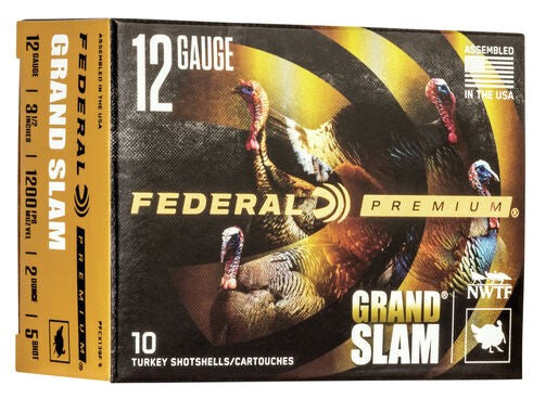 Federal Grand Slam 12ga.  3 1/2" 2 oz. #5 (1200 fps) (10ct)