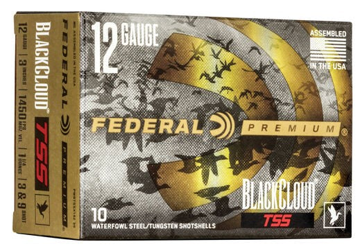 Federal Black Cloud TSS 12ga. 3" 1 1/4 oz. #3 and #9 (1450 fps) (10ct)