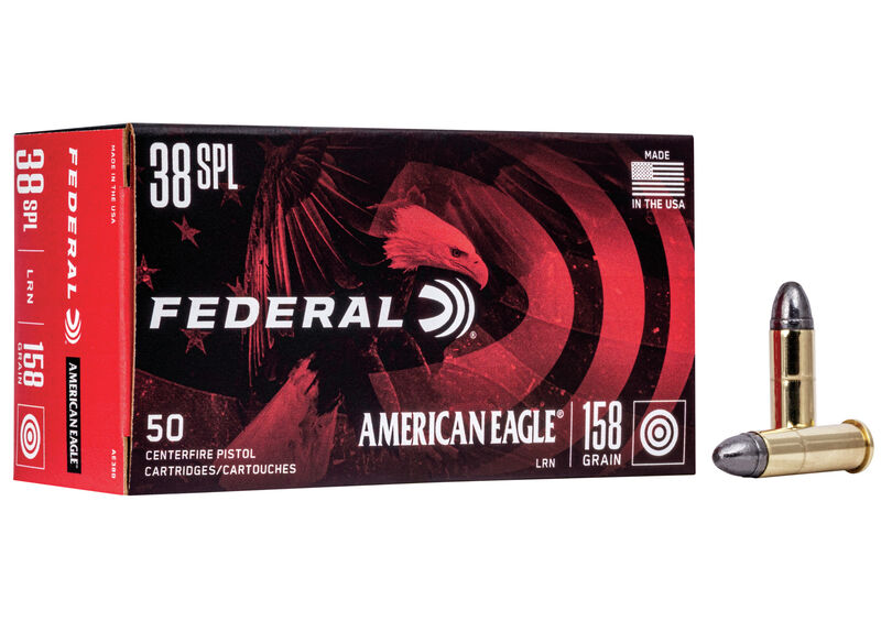 Federal American Eagle 38 Special 158gr RN (50ct)