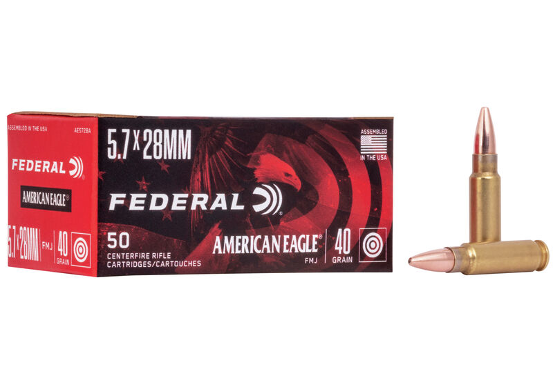Federal American Eagle 5.7 x 28mm 40gr Speer TMJ (50ct)