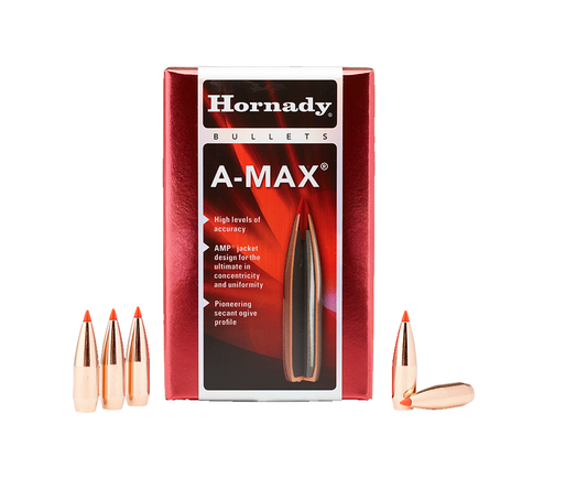 Hornady 30 Cal .308 168gr A-Max (100ct)