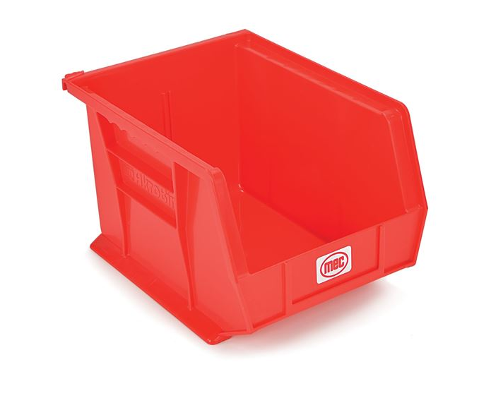 MEC Shell Bin - Red