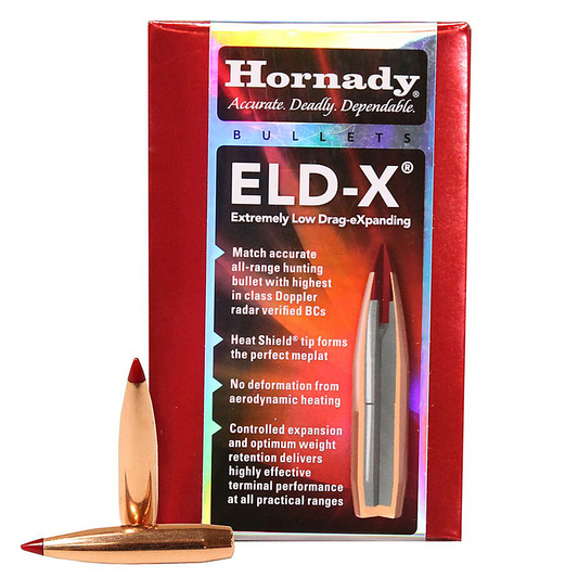 Hornady 338 Cal. .338 230gr. ELD-X (100ct)