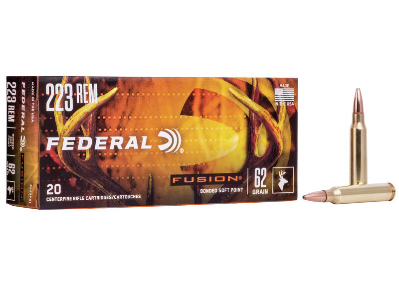 Federal 223 Rem 62gr Fusion (20ct)