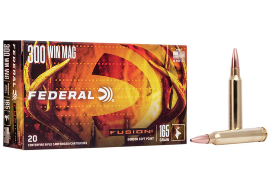 Federal 300 Win Mag 165gr Fusion (20ct)