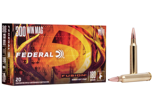 Federal 300 Win Mag 180 gr Fusion (20ct)