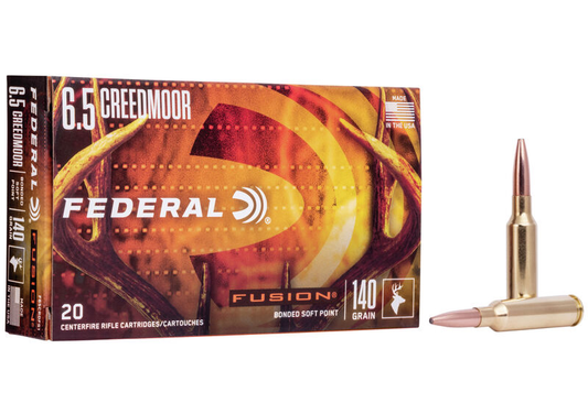 Federal 6.5 Creedmoor 140gr Fusion (20ct)