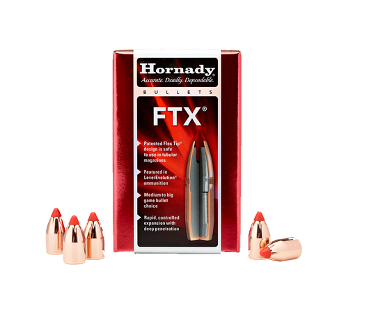 Hornady 35 Cal .358 200gr FTX (100ct)