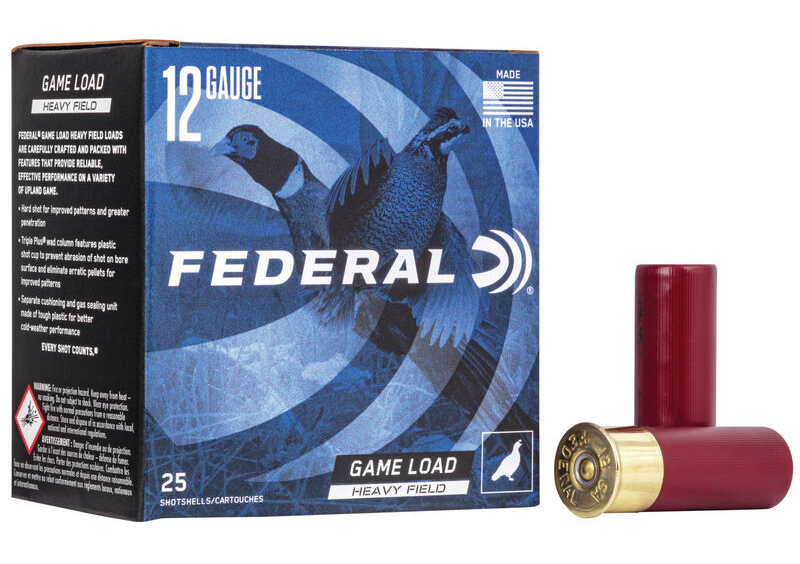 Federal Upland Heavy Field 12ga. 1 1/4 oz. #7.5 (1220 fps) PER BOX