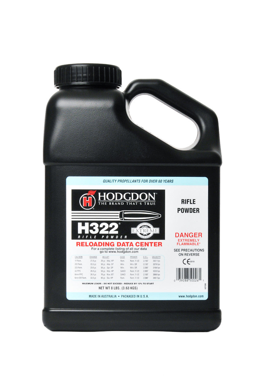 Hodgdon H322 - 8lbs