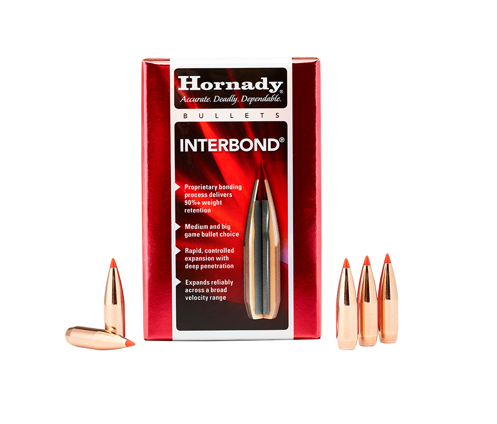 Hornady 25 Cal .257 110gr Interbond (100ct)