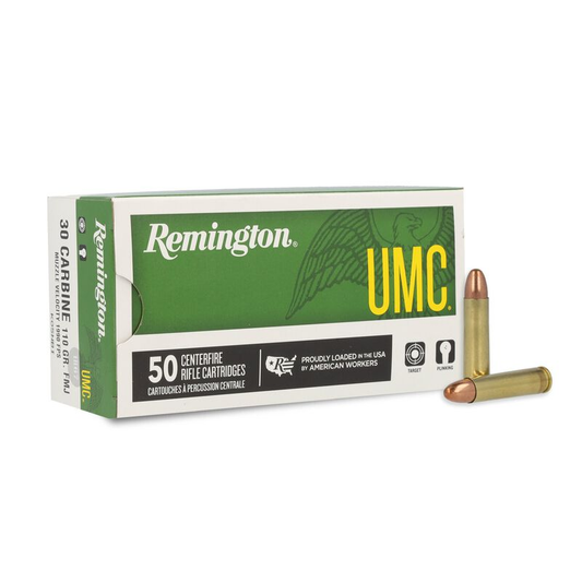 Remington 30 Carbine 110gr FMJ (20ct)