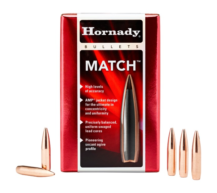 Hornady 22 Cal .224 75gr BTHP Match (100ct)