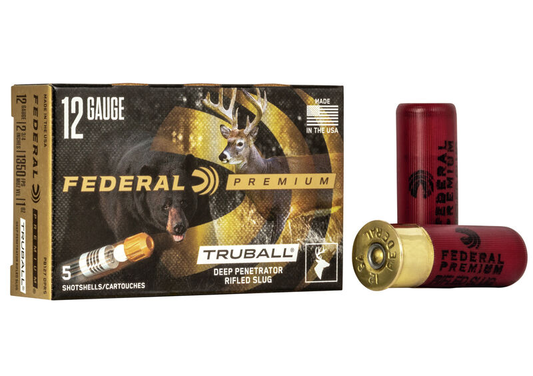 Federal TruBall Deep Penetrator Rifled Slug 12ga. 1 oz (1350 fps)
