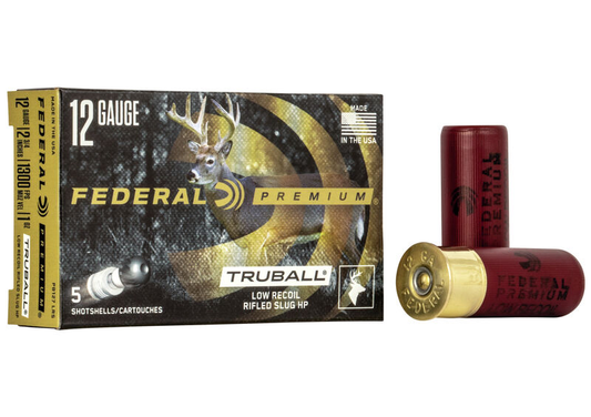 Federal TruBall Rifled Slug 12ga. 1 oz. 438 gr. (1300 fps) (5ct)
