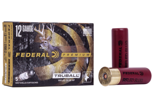 Federal TruBall Rifled Slug 12ga.  3" 1 oz. (1700 fps) (5ct)