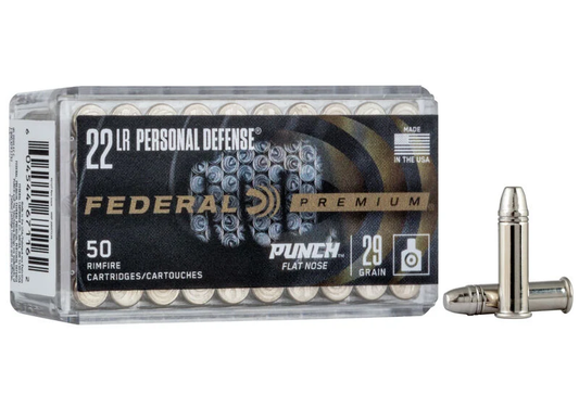 Federal 22 LR Punch 29gr FN "Personal Defense" (50ct)