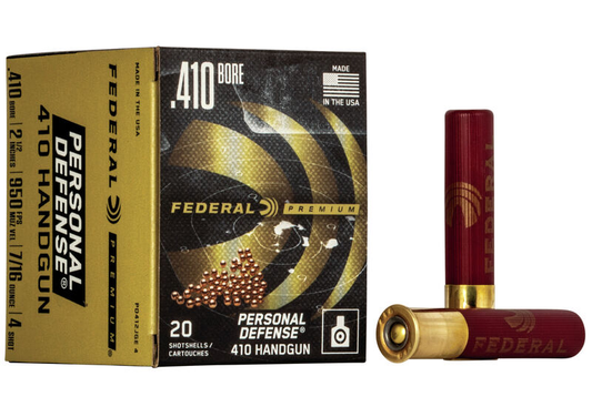 Federal Personal Defense 410 7/16 oz #4 (950 fps) (20ct)..