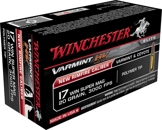 Winchester 17 WSM 20gr (50ct)