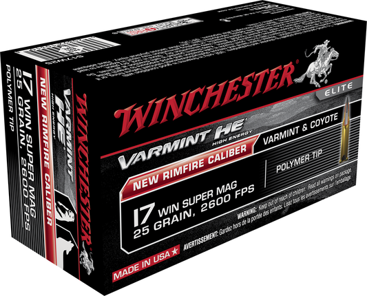 Winchester 17 WSM 25gr (50ct)