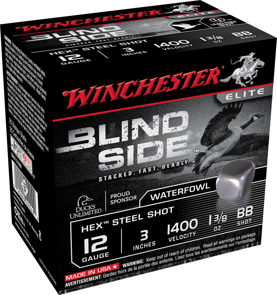 Winchester Blind SIde 12ga 3" 1-3/8oz BB (1400fps)