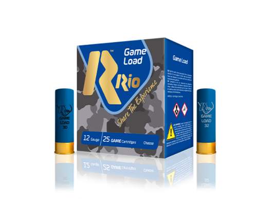 Rio Game Load 12 ga. 2 3/4" 1 1/4 oz. #4 (1330 fps) PER BOX